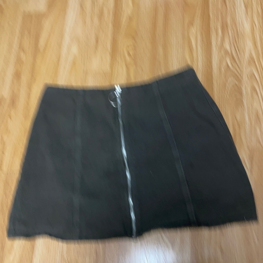 Chloe & Katie Size L  100% Cotton Denim Skirt